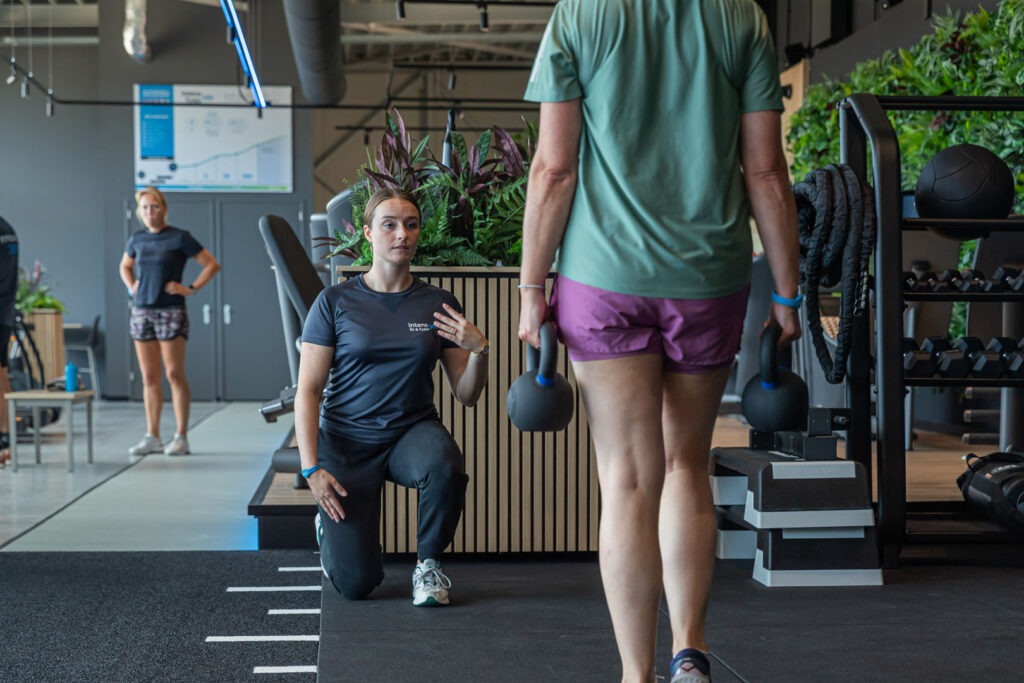 Fitness oefening in Sittard bij Intens fit & fysio Fitcoach